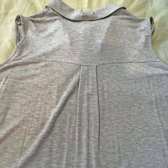 NEW PHOTOS! LACE UP KNIT TUNIC, LINEN COLOUR, SIZE 4X, SLEEVELESS, PENNINGTONS, - Picture 14 of 14